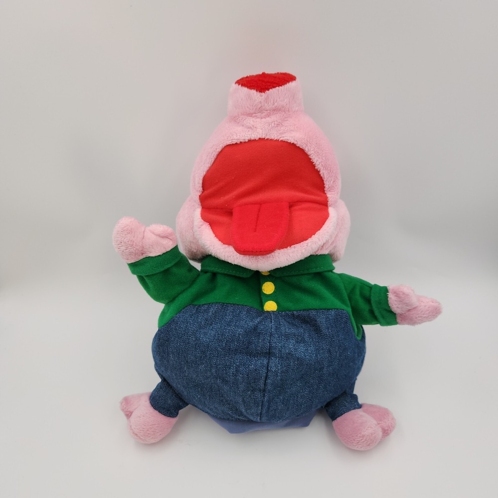 Simply Fun Buddies Full Body Pickles Pig Multicolor Plush 12-in Soft Puppet